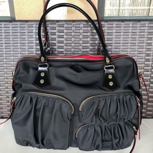 Like new MZ Wallace Travel Kate in black
